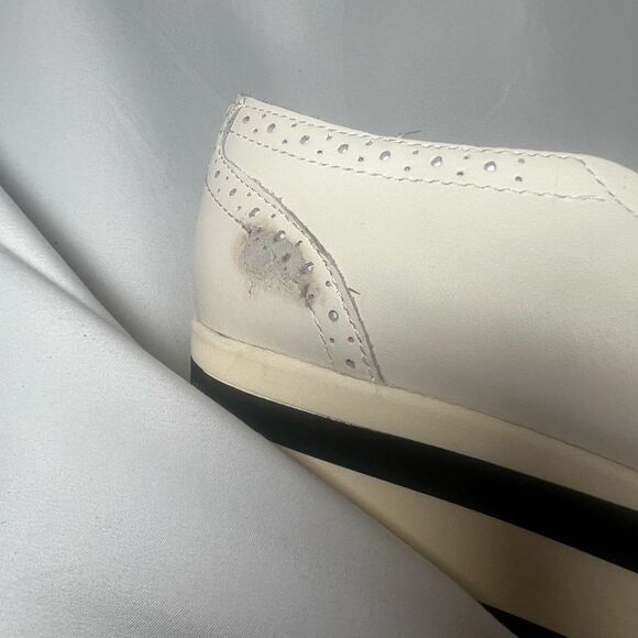 Dolce Vita Jhenee Cream and Black Platform Loafer Creepers Sneakers - size 8.5 - Picture 10 of 10